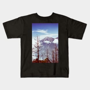 Guatemalan Volcano Fuego Shot on Film Kids T-Shirt